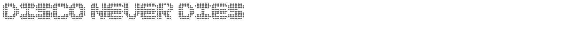 Sample characters Disco never dies Font